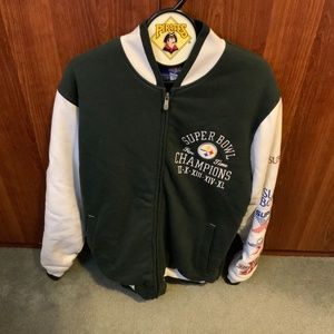 Five time Steelers Super Bowl jacket